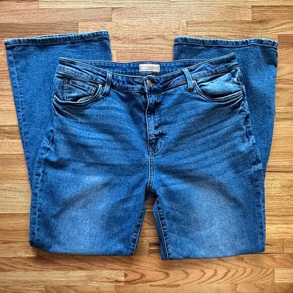 KUT From The KLOTH x Womens Flare Blue Jeans Denim l Size 16 - Picture 6 of 9